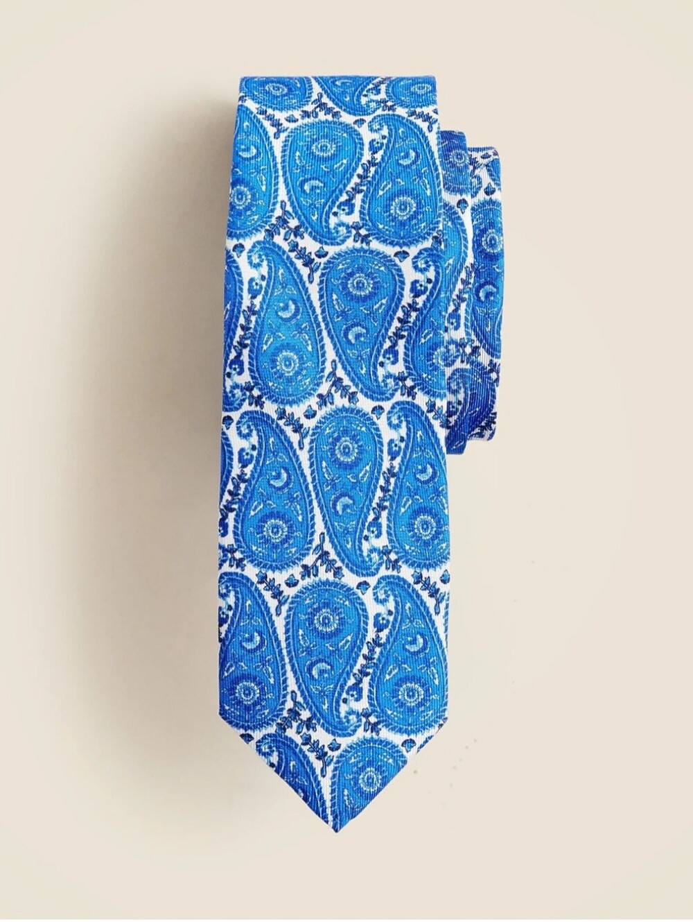 J Crew Kid's Silk Tie in Paisley